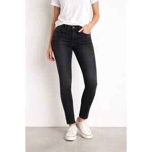 Sonoma Black Skinny Jeans Women’s Size 14R Mid Rise Stretch Denim